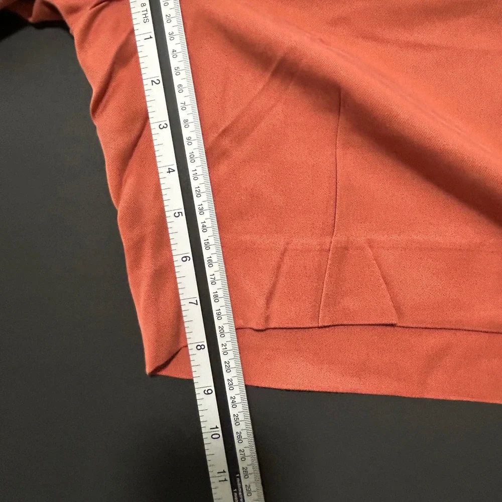 Banana Republic Women's Shorts Size 8 NWT – Rust Lyocell‎ Tailored Fit - Picture 7 of 9
